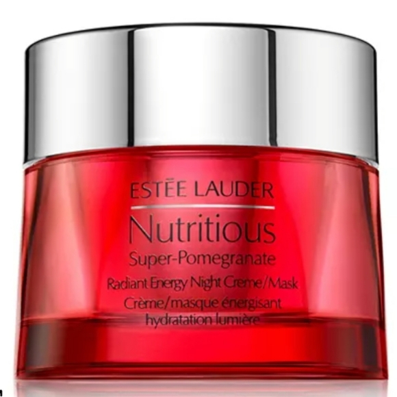ESTEE LAUDER Nutritious Super-Pomegranate Radiant Energy Night Creme/Mask - Picture 1 of 6